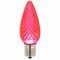 Vickerman C9 Faceted LED Pink Twinkle Bulb 25/Box - XLEDC99T-25